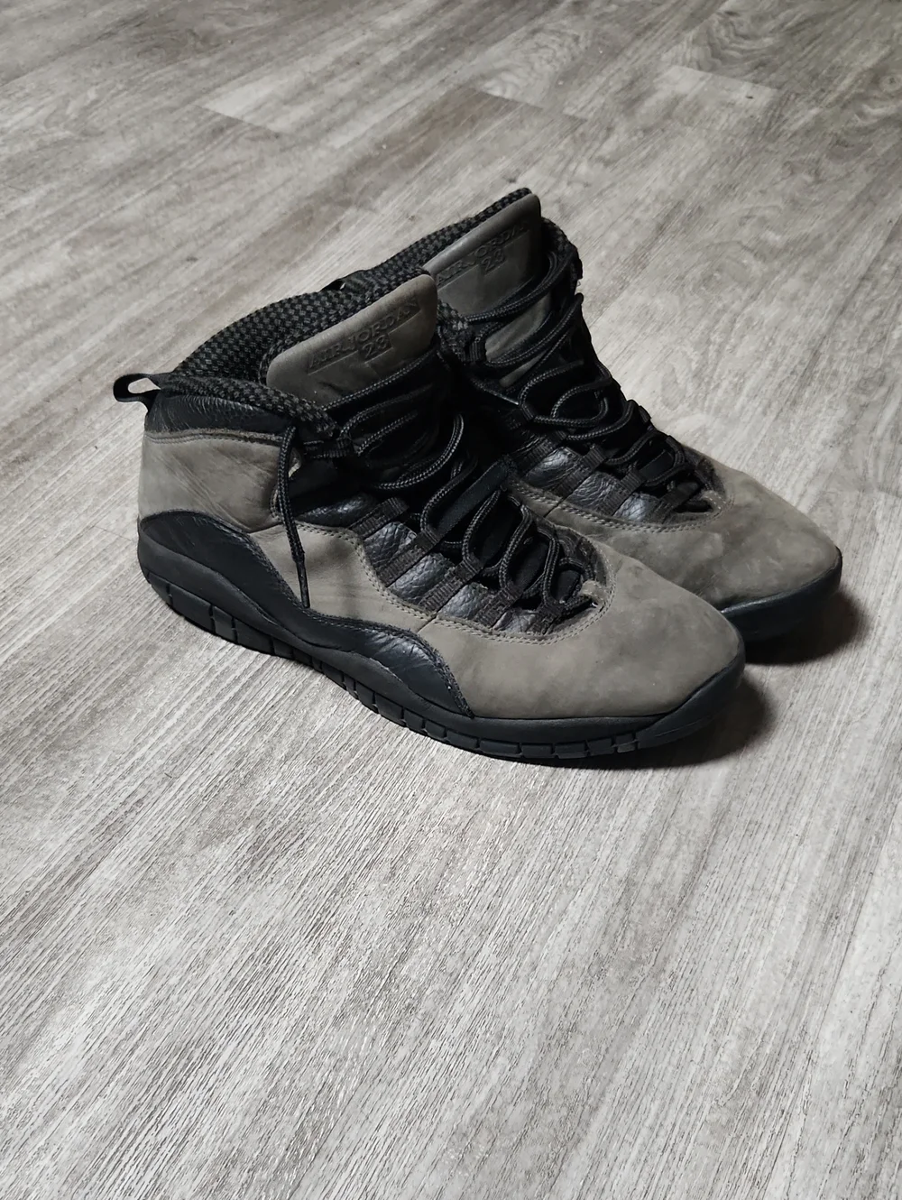 Lot JORDAN 10 Shadow & JORDAN 10 Powder Blue Size 13